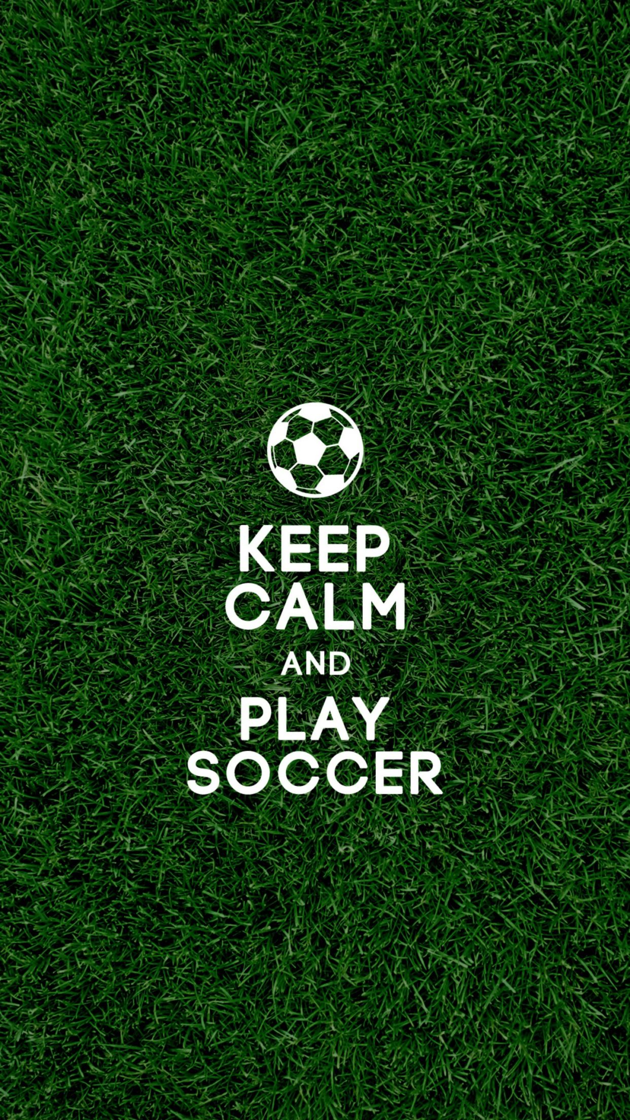 Keep Calm and Play Soccer Cool Desktop & Mobile Backgrounds